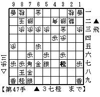 四間→向かい・△２四同角