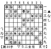 ▲４七銀型・四間飛車に振り直しの変化１